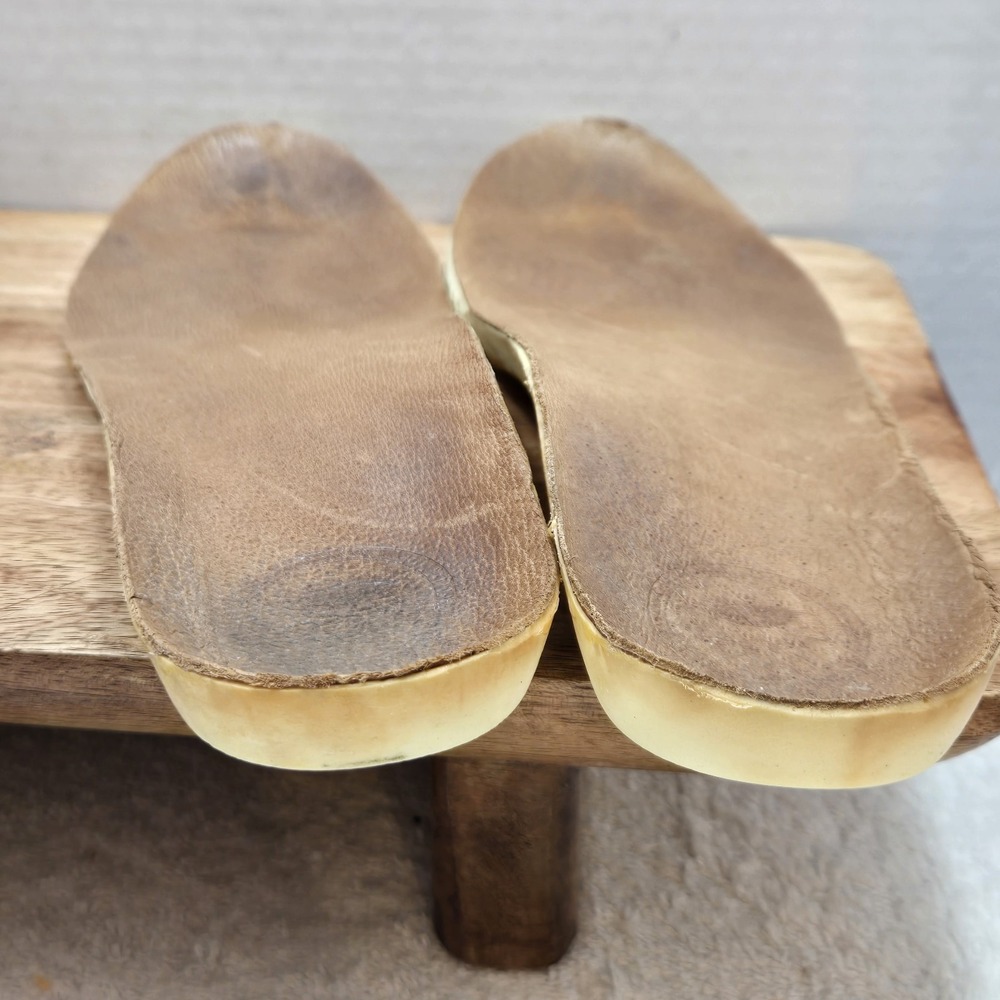 Nurture Brown Leather Slip on Flats Flats Size 6M Super Comfortable - Picture 12 of 16
